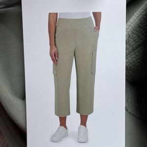 Sage Collective Women's M Cargo Pants Green H0083